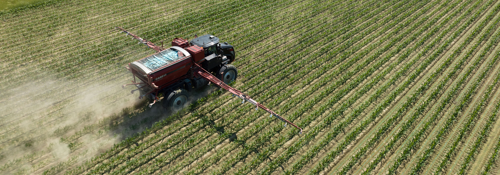 truck in field